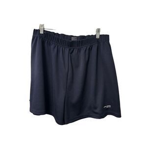 Vintage Women’s Y2K Russell Athletic Shorts Size Large Navy Blue